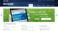 Desktop Screenshot of blumentals.net