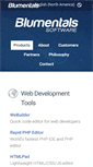 Mobile Screenshot of blumentals.net