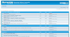 Desktop Screenshot of forums.blumentals.net
